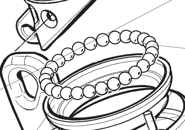 [539-128] Kule for kulelager Ø8mm Furlex - Syrefast