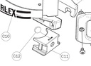 Furlex Lock Blokk Furlex 200S