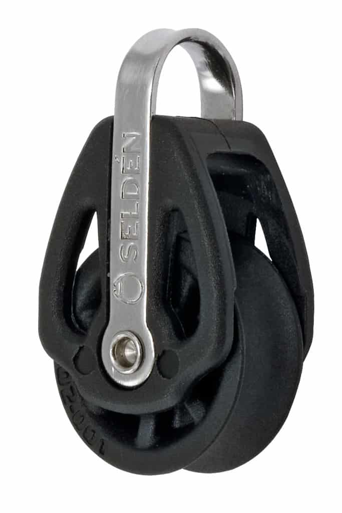 [402-001-01] Selden, 20mm Enkeltblokk