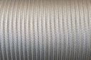 Braid on Braid Polyester ø6 mm Hvit