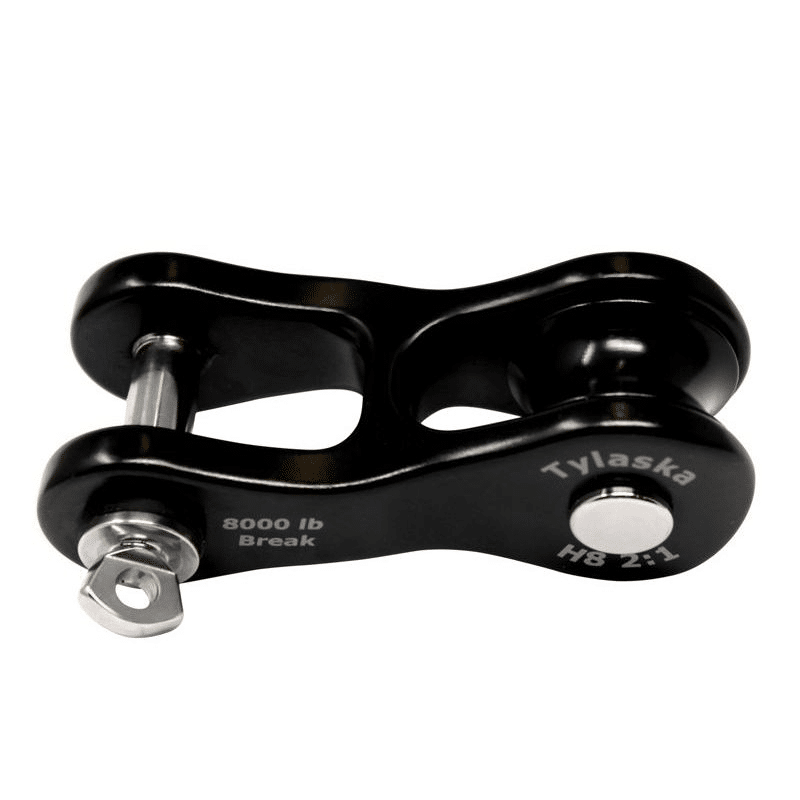 [TY1508] Tylaska, H8 Aluminum Halyard Shackle 2:1