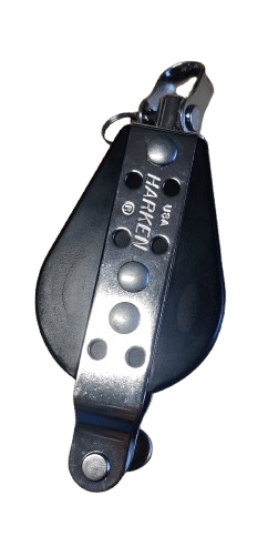 Harken 44mm singel svivel becket blokk