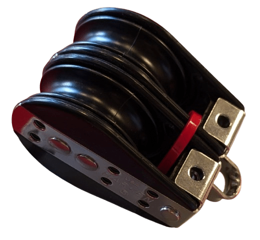 [25] Harken 44mm Dobbeltblokk med fast sjakkel