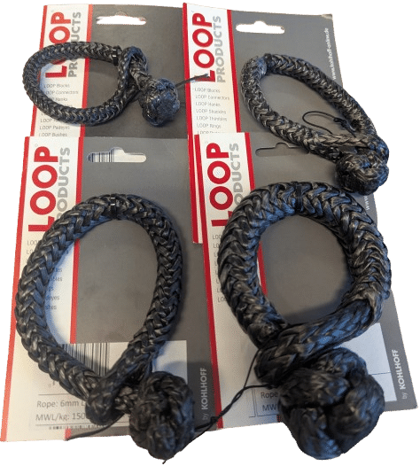 Dyneema Soft Sjakkel - ø4mm