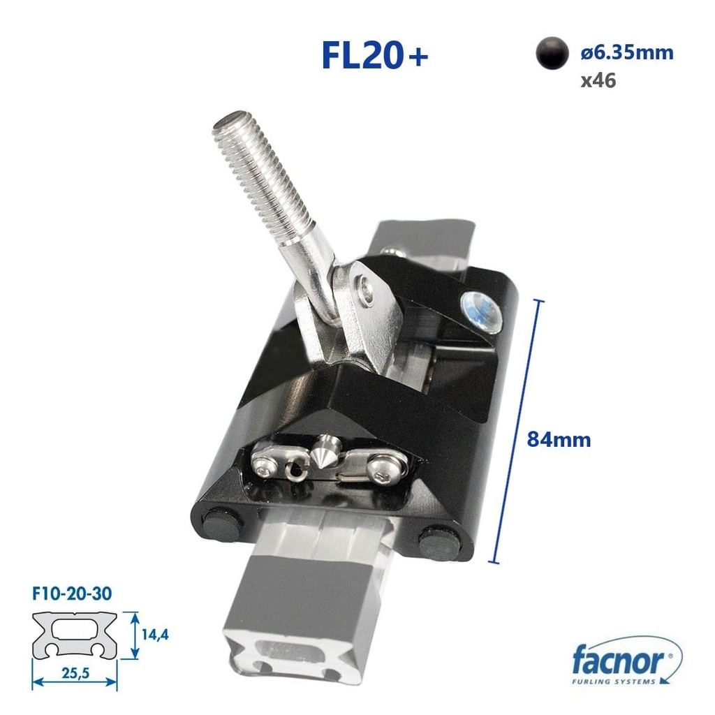[54021200600] Facslide F20 spilevogn