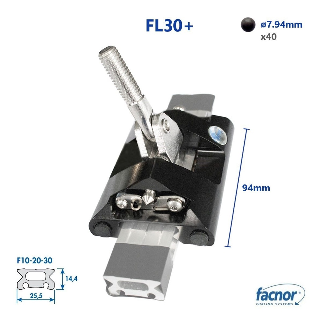 [54021300600] Facslide F30 spilevogn