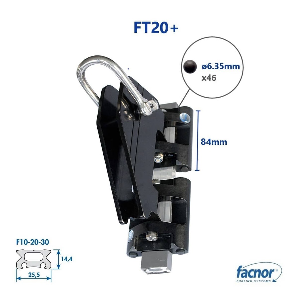 [54041200600] Facslid F20 Headboard car