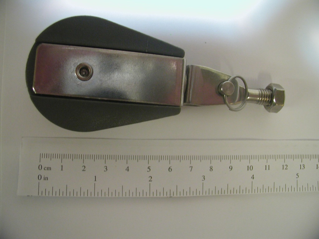 Mast base block double swivel D161.T8  WITH CURL