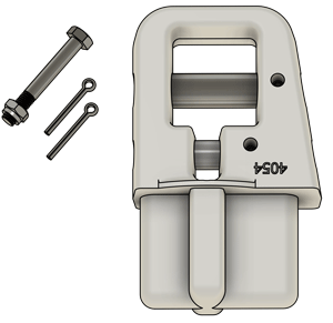 Z341 disc spreader ends pin 16/19