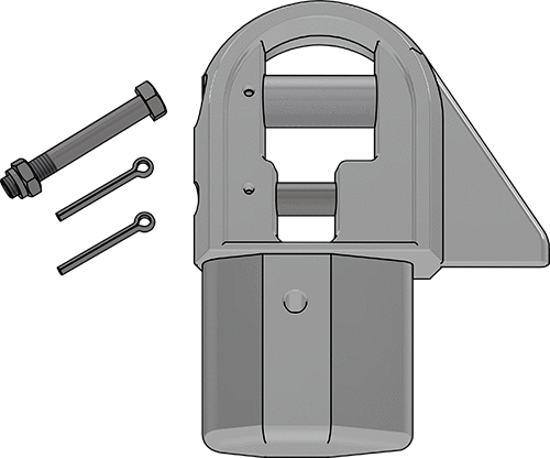[z3823] Z240 catamaran discontinuous spreader end 12/19mm