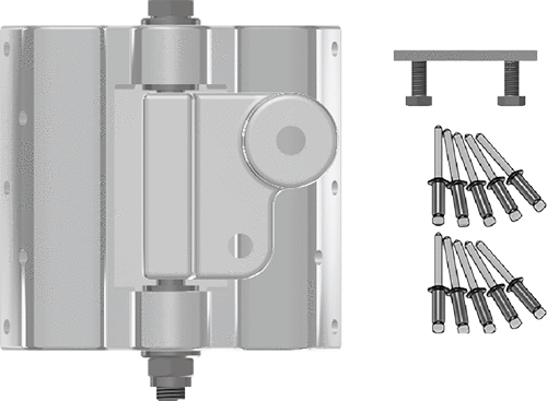 Zwrap around rigid vang bracket Z1002 Z551/711