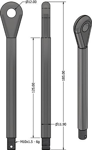 TACK SCREW 4330 LG 380