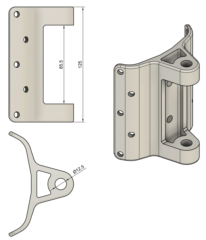 GOOSENECK FITTING Z702/703E
