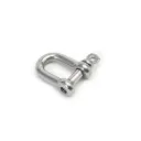 Selden, D-sjakkel 8mm captive pin