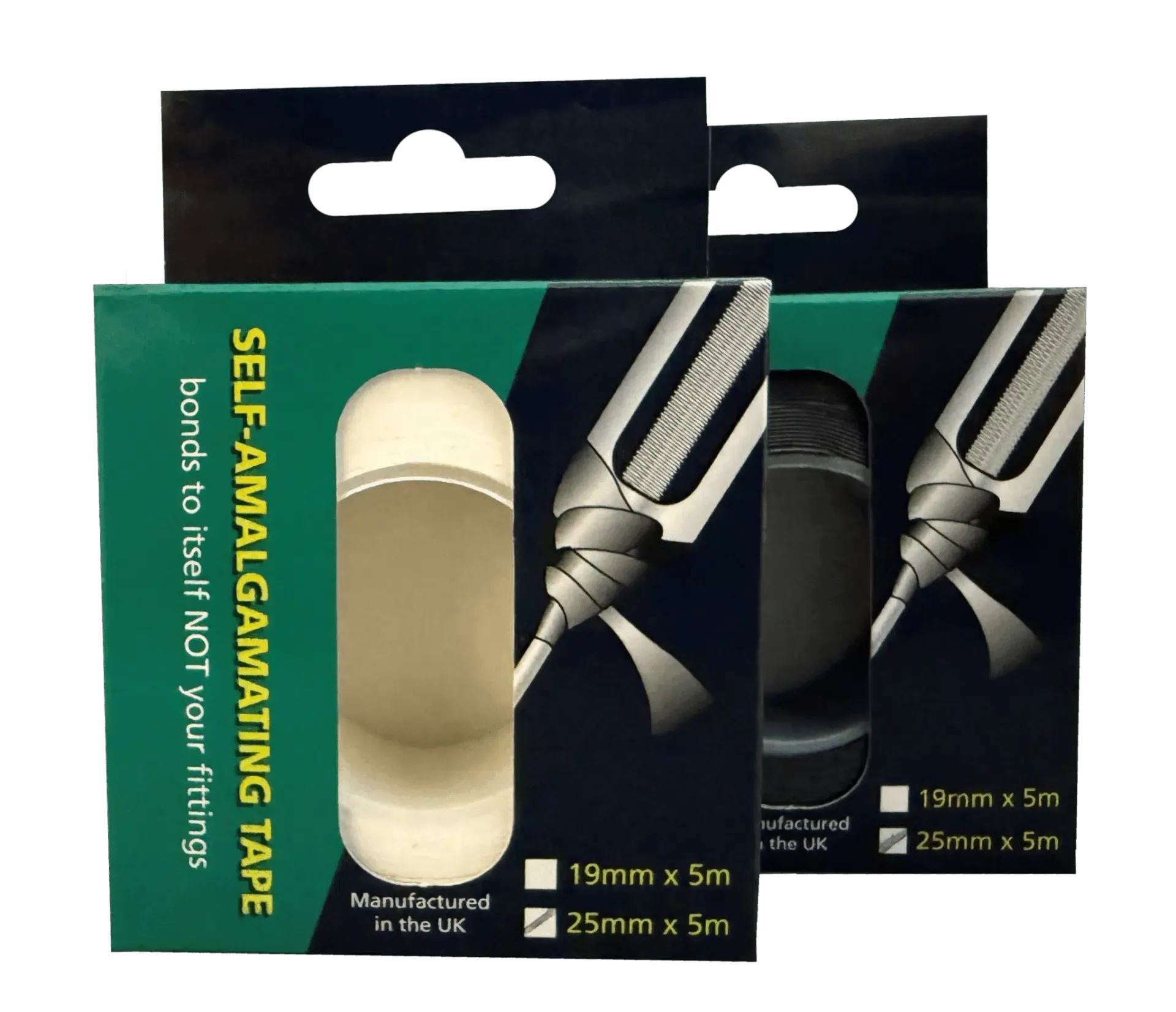 Vulktape 19mm x 5m (Hvit)