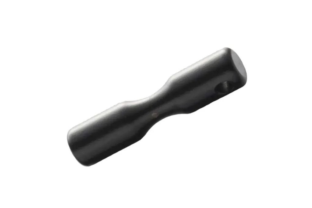 Dogbone svart aluminium, for 3-5mm tau