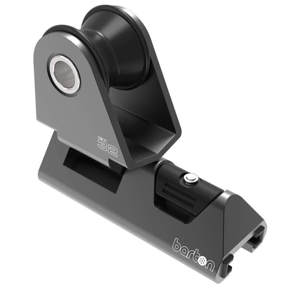 Genoavogn pinstop, 32mm T-skinne