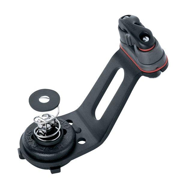 Harken, Svivel base med 150 aluminium cleat, small