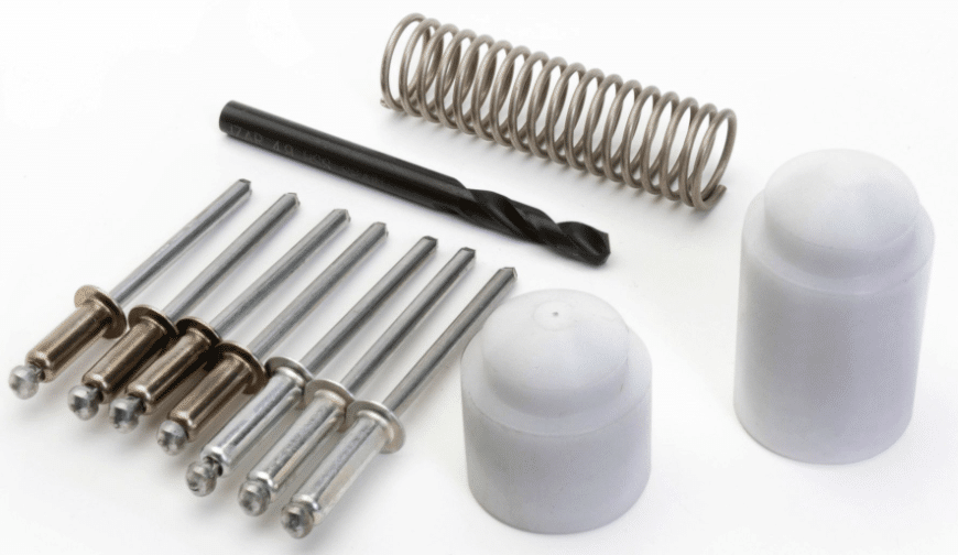 [308-111-01R] Selden knotter for teleskopisk spribom - For ø84/72