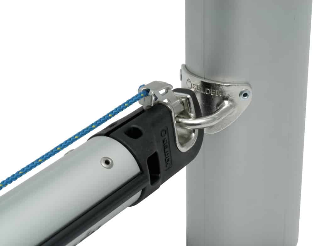 [060-060-54] Selden Aluminium Spinnakerbom med nebb i hver ende - ø60mm, L<3720mm
