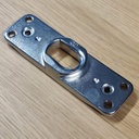 Selden, Bakplate for T terminal - Ø8mm