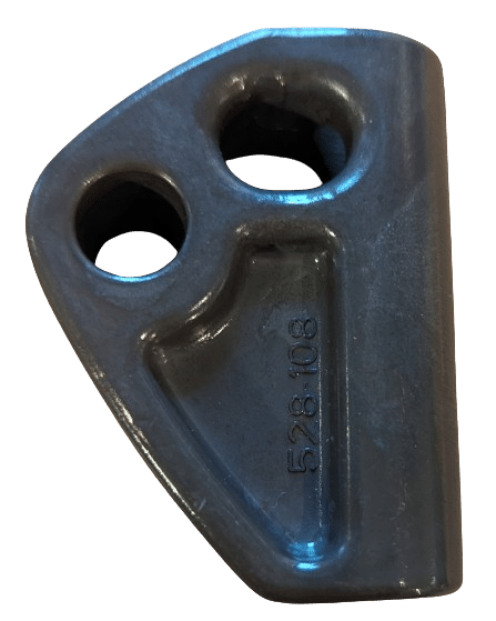 Selden, Boom Toggel H=60 W=20(Ø10 Hull)Al