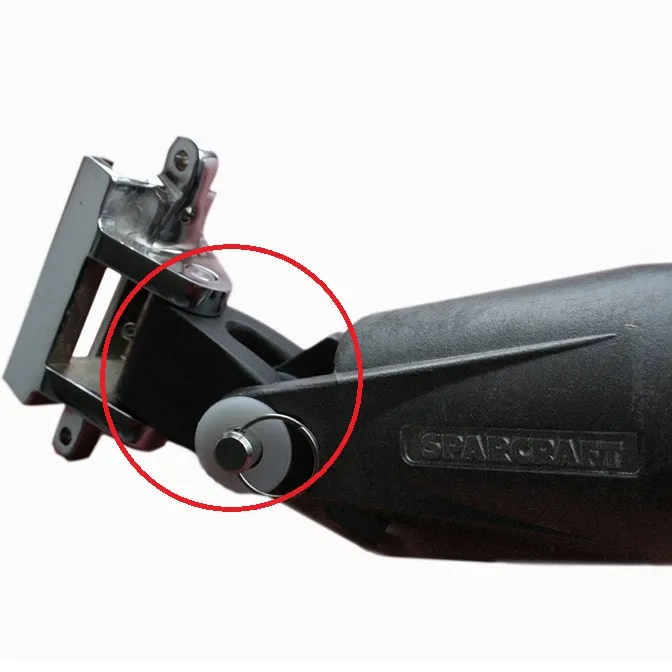 Alu Toggle For Sparcraf spinnakerbom vogn