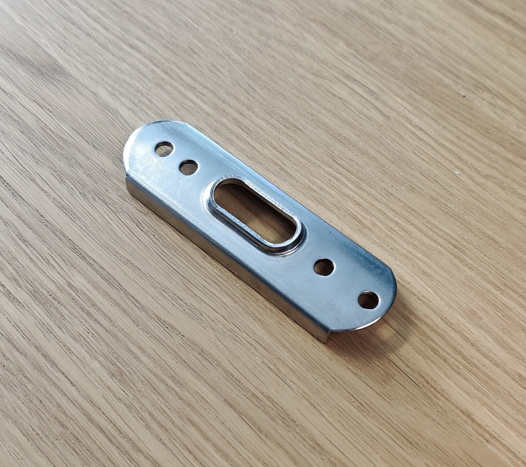 Back plate for T terminal for 4-5 mm