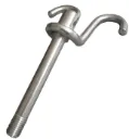 14mm Gooseneck Bolt med revekroker
